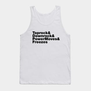 Breaking Moves (Breakdancing) Tank Top